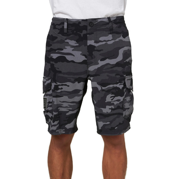 O'Neill GI Jack Traveler Hyper Freak Hybrid Ripstop Shorts Men 50 Black Camo NEW - Picture 14 of 16
